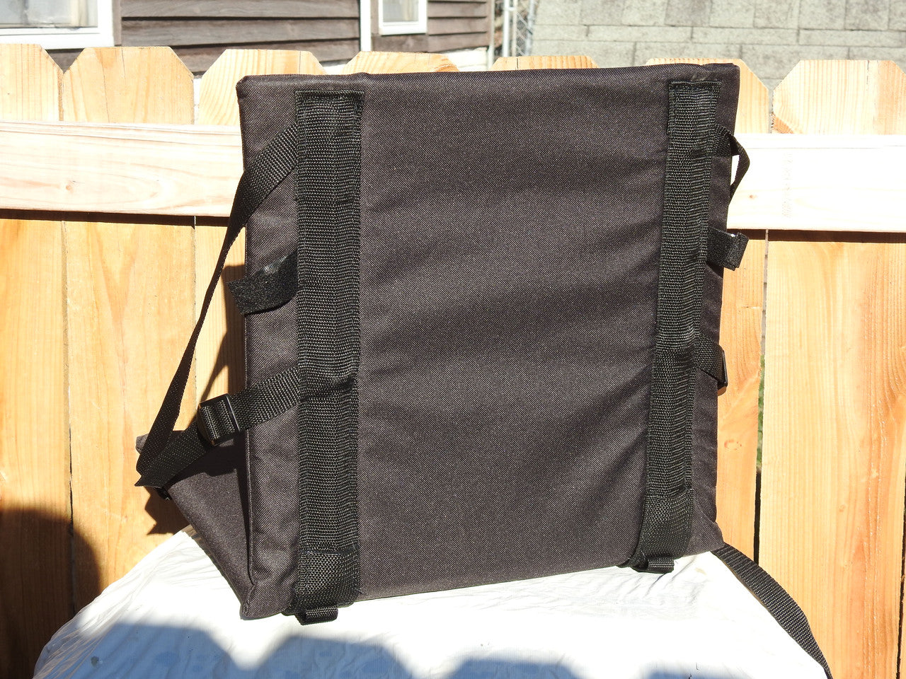 Comfy Style High back Canoe Seat - Black - Back