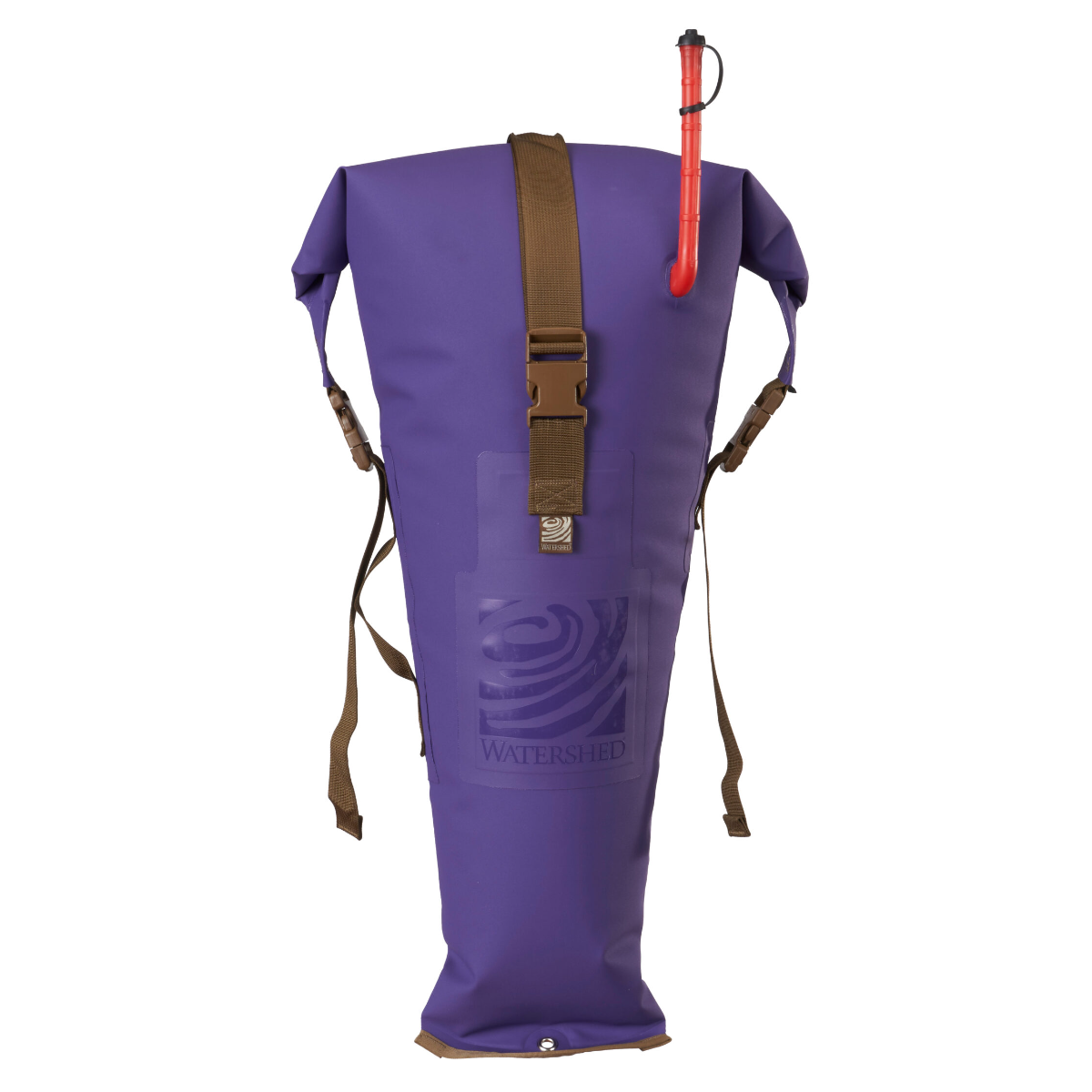 Futa Stowfloat - Combination Dry Bag - Royal Purple (closed)