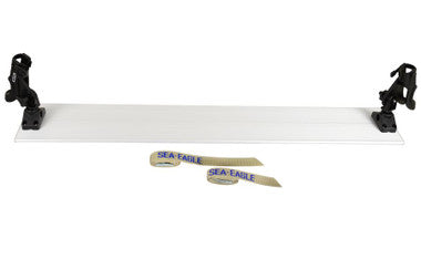 Fish-n-Troll Aluminum Bench with rod holder