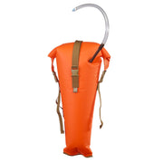Futa Stowfloat - Combination Dry Bag - Safety Orange (closed)