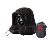 Hooded Travel Neck Pillow Black - Main Image