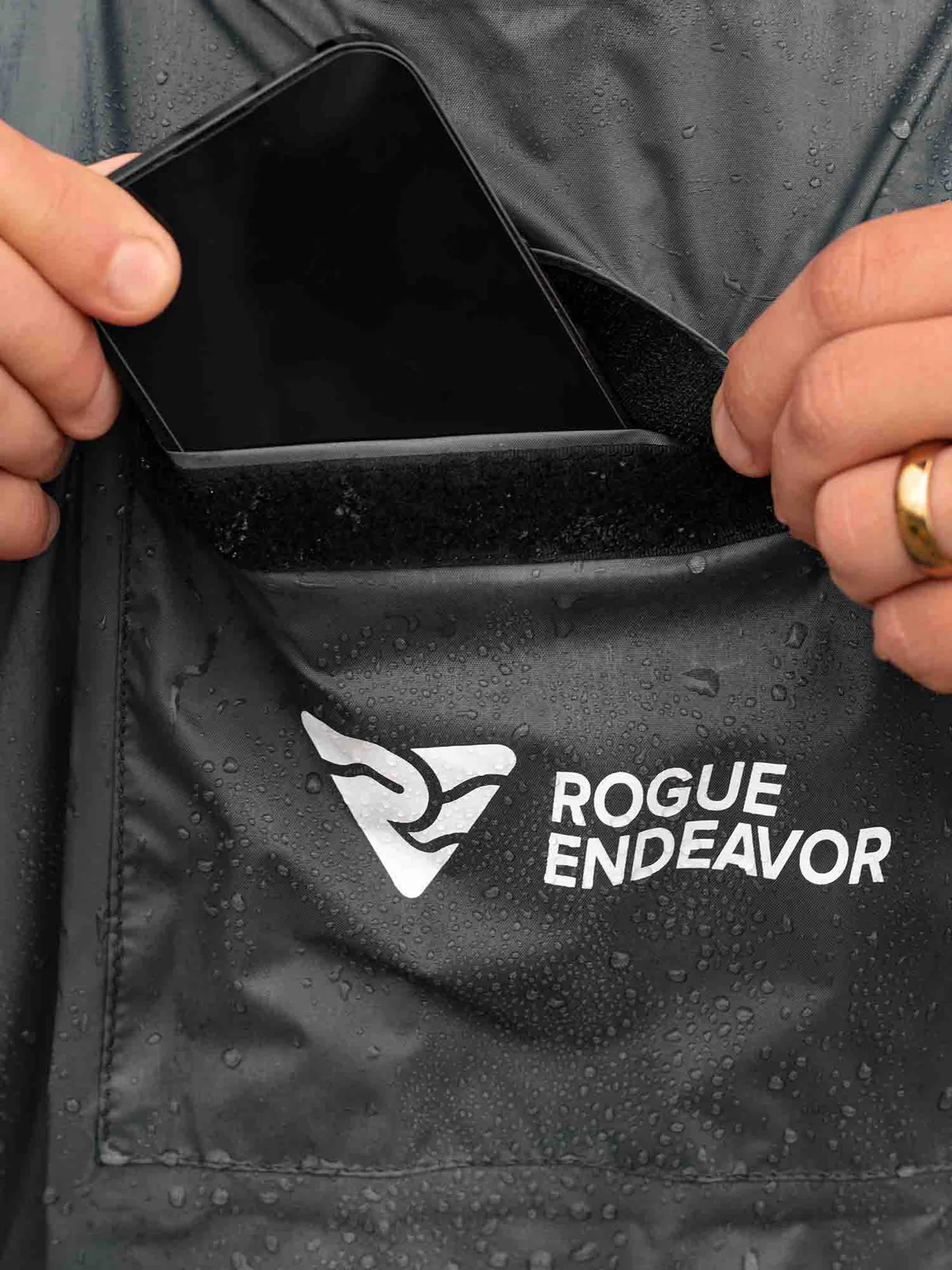 Hooded Rain Poncho