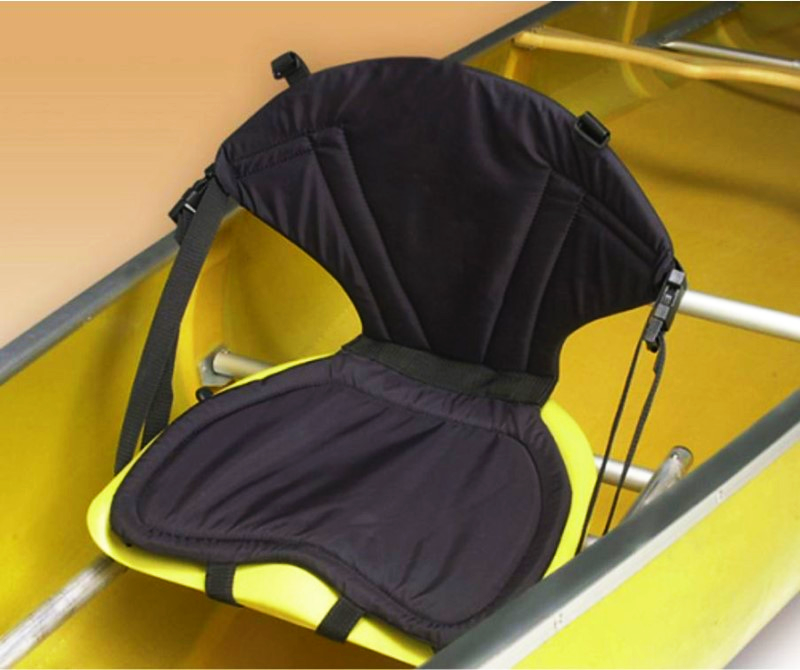 Bucket Comfy Strut Attach Canoe Seat - mounted