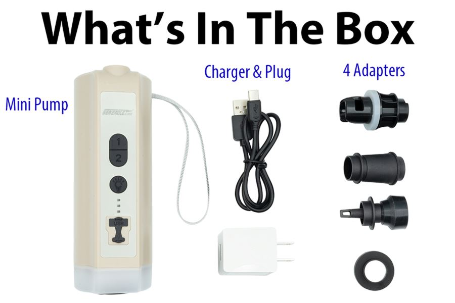 Mini Electric Air Pump Flashlight