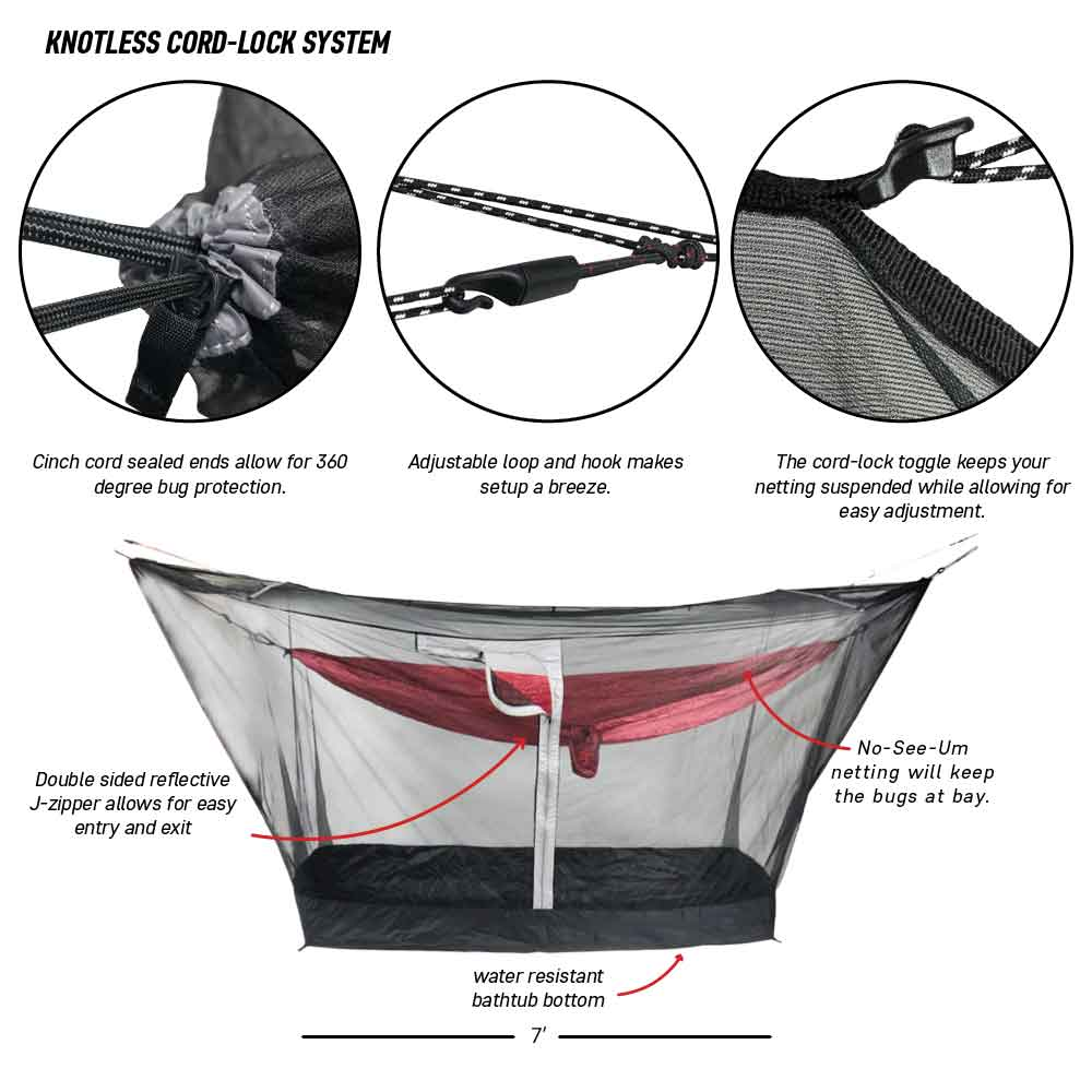 Mozzy 360 Hammock Bug Net Shelter
