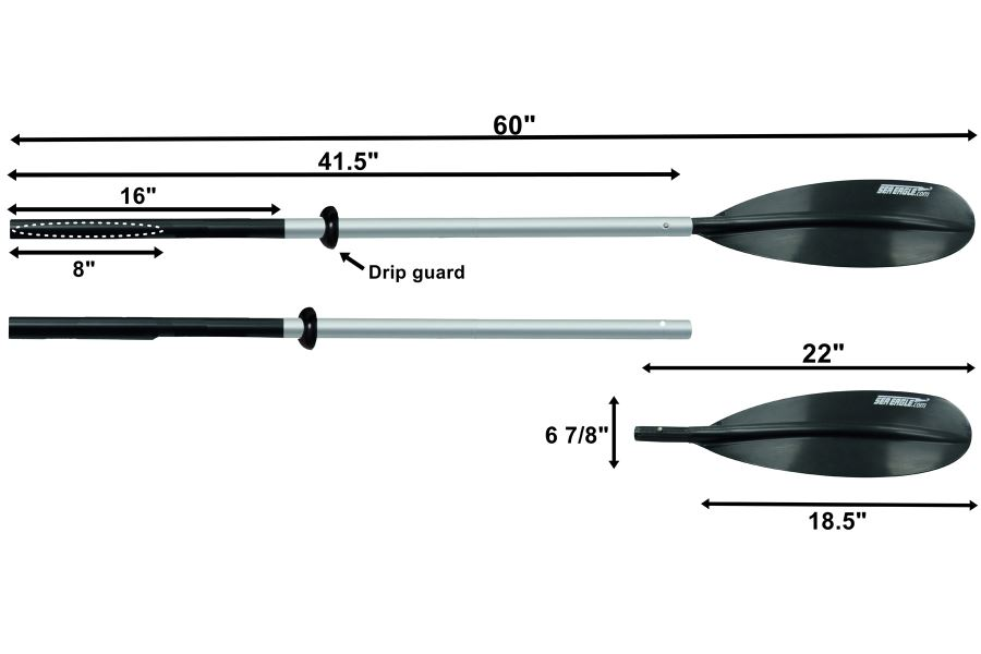 Two Part Oar Set for PF7 & SE9