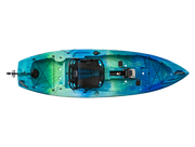 Crank 10.0 Recreational Pedal Kayak Deja Vu - top view