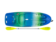 Hi Five Kids Kayak with Paddle Deja Vu - top view
