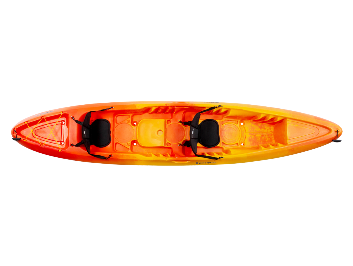 Rambler - 13.5 Tandem Kayak Sunset - top view