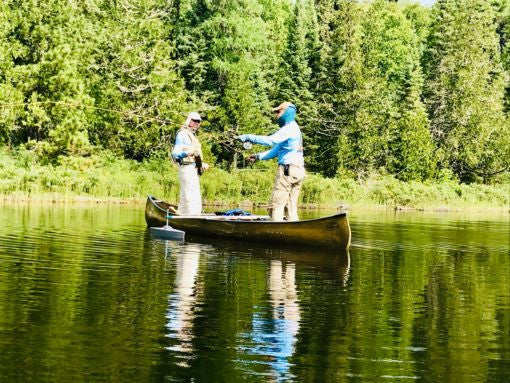 Canoe Stabilizer Float Package - Lifestyle