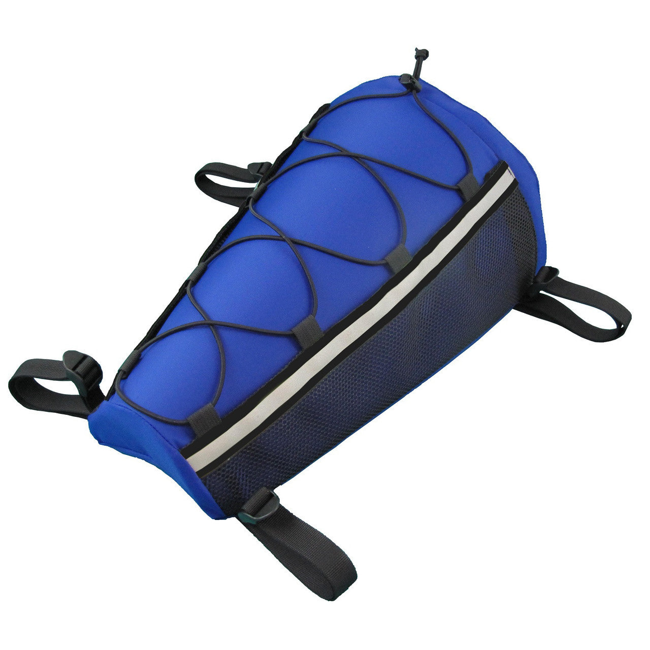 Peaked Deck Bag: Reflective, Blue