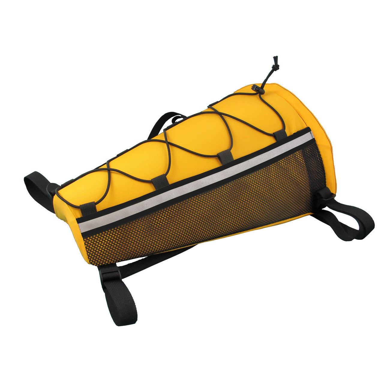 Peaked Deck Bag: Reflective, Yellow
