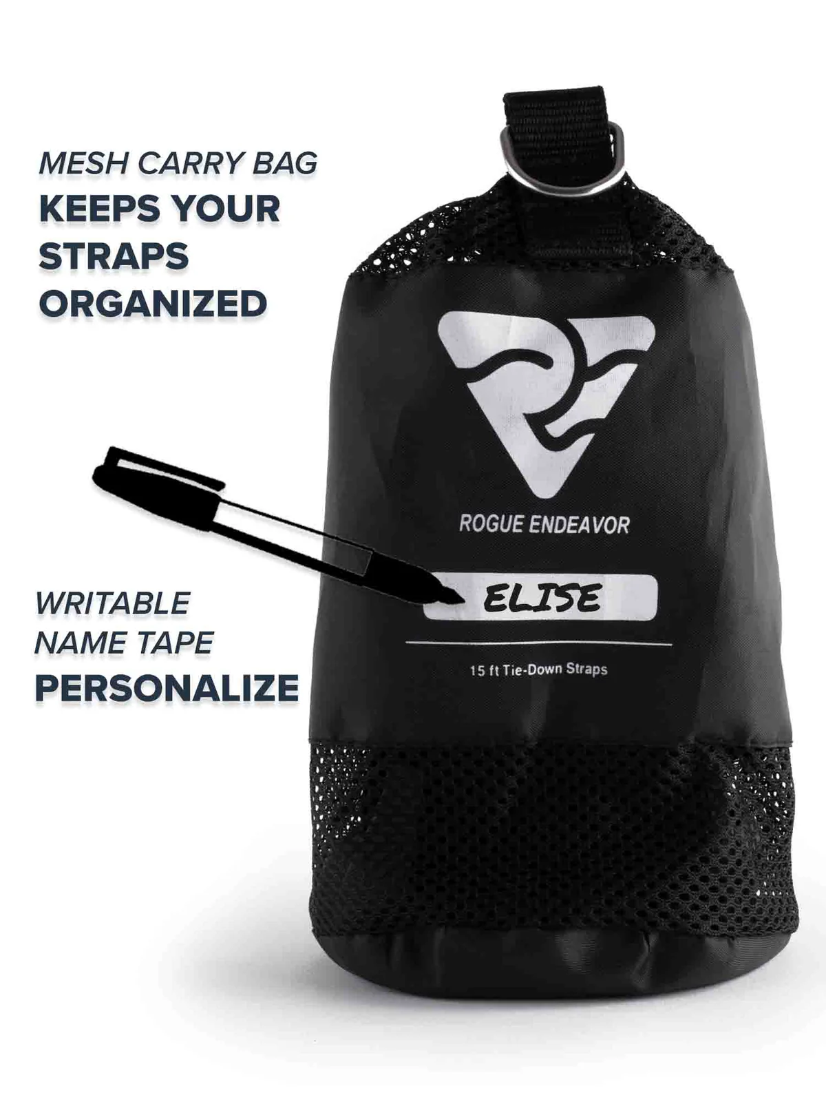 Premium Tie-Down Cargo Straps