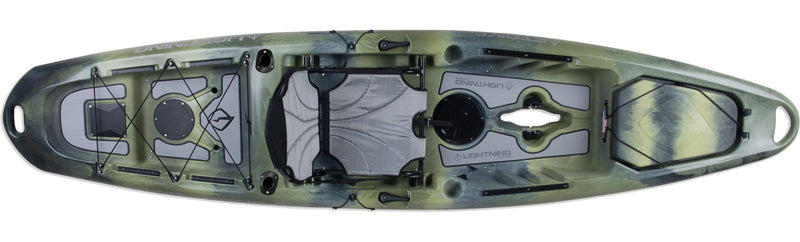 Strike HD Kayak Camo - Birdseye view 