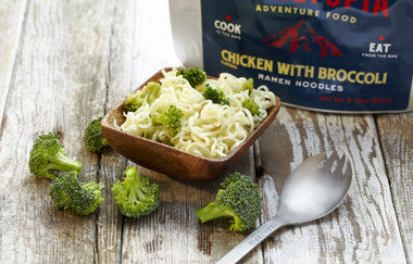 Ramen Noodles - Chicken Flavored with Broccoli