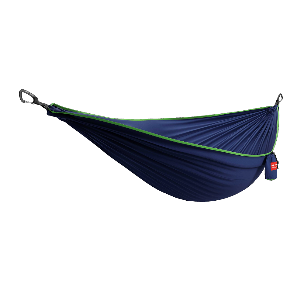 Trunktech Single Hammock - Navy/Green