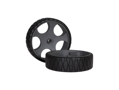 No-Flat Wheels for Heavy Duty Kayak Kart