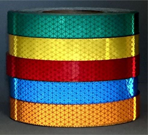 High Intensity Reflective Tape - All Five Colors