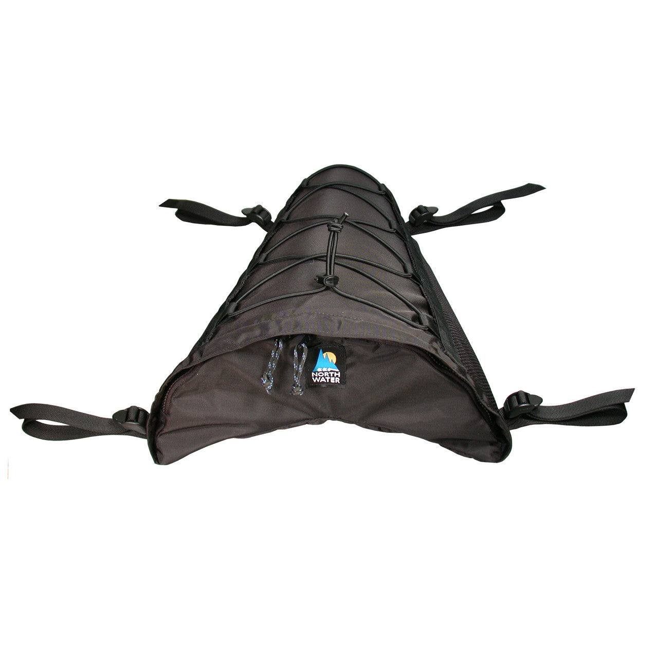 Peaked Deck Bag: Black (non-reflective)