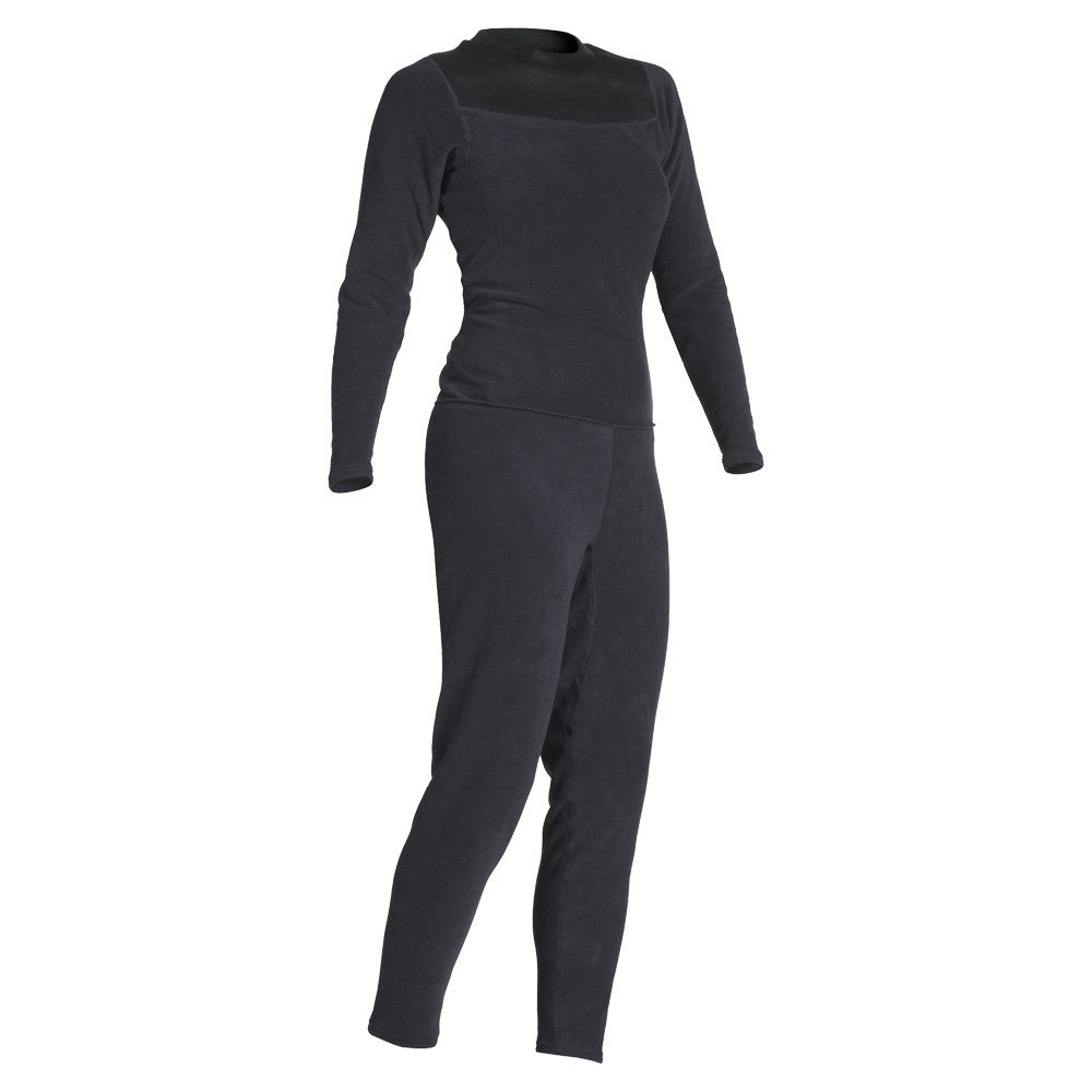 Womenâ€™s Thick Skin Unionsuit - Black